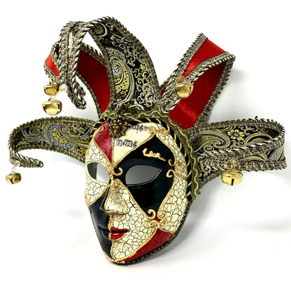 Venetian Full Mask Jester Joker Mask