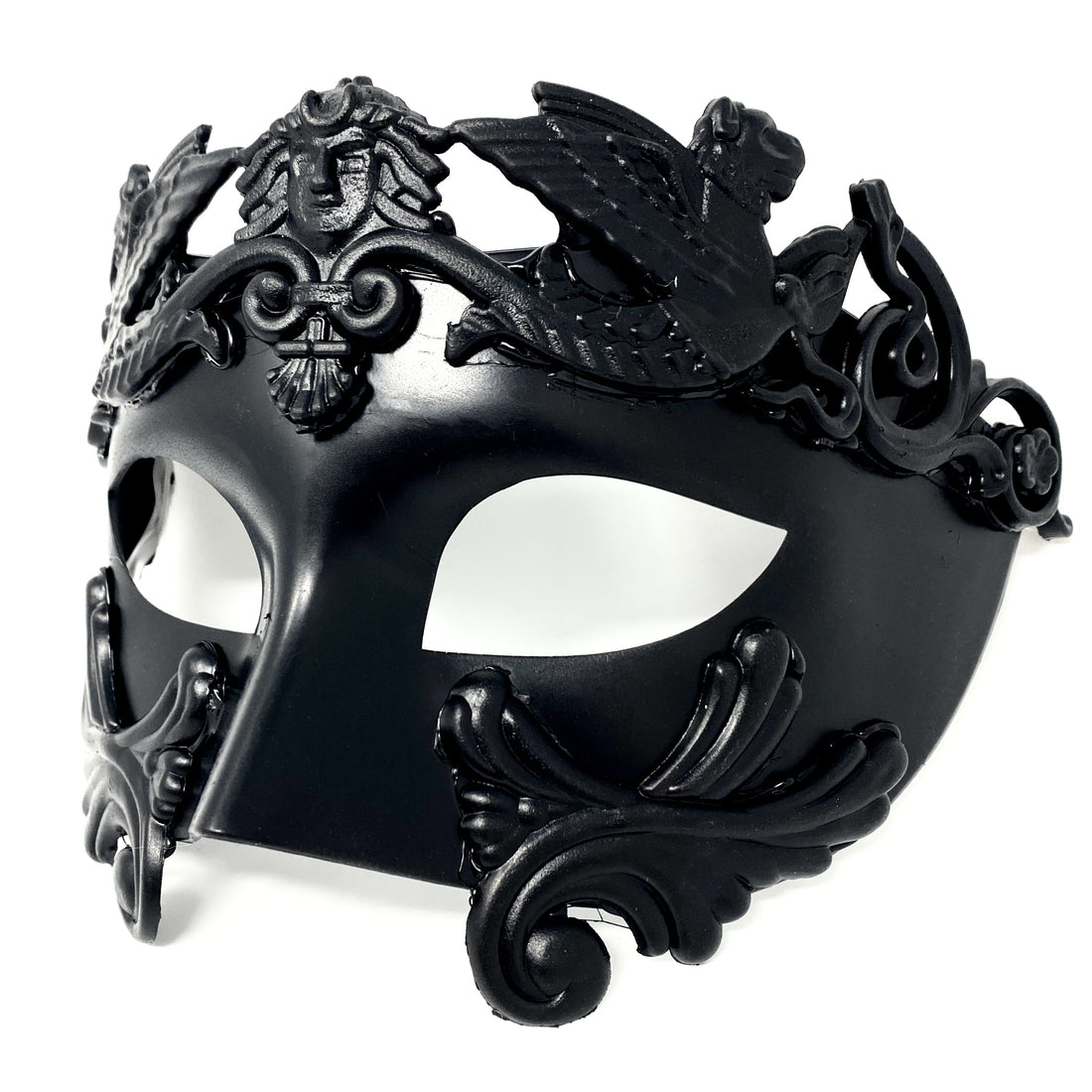 Black Couple Masquerade Party Masks , Women Lace Mask, Men&