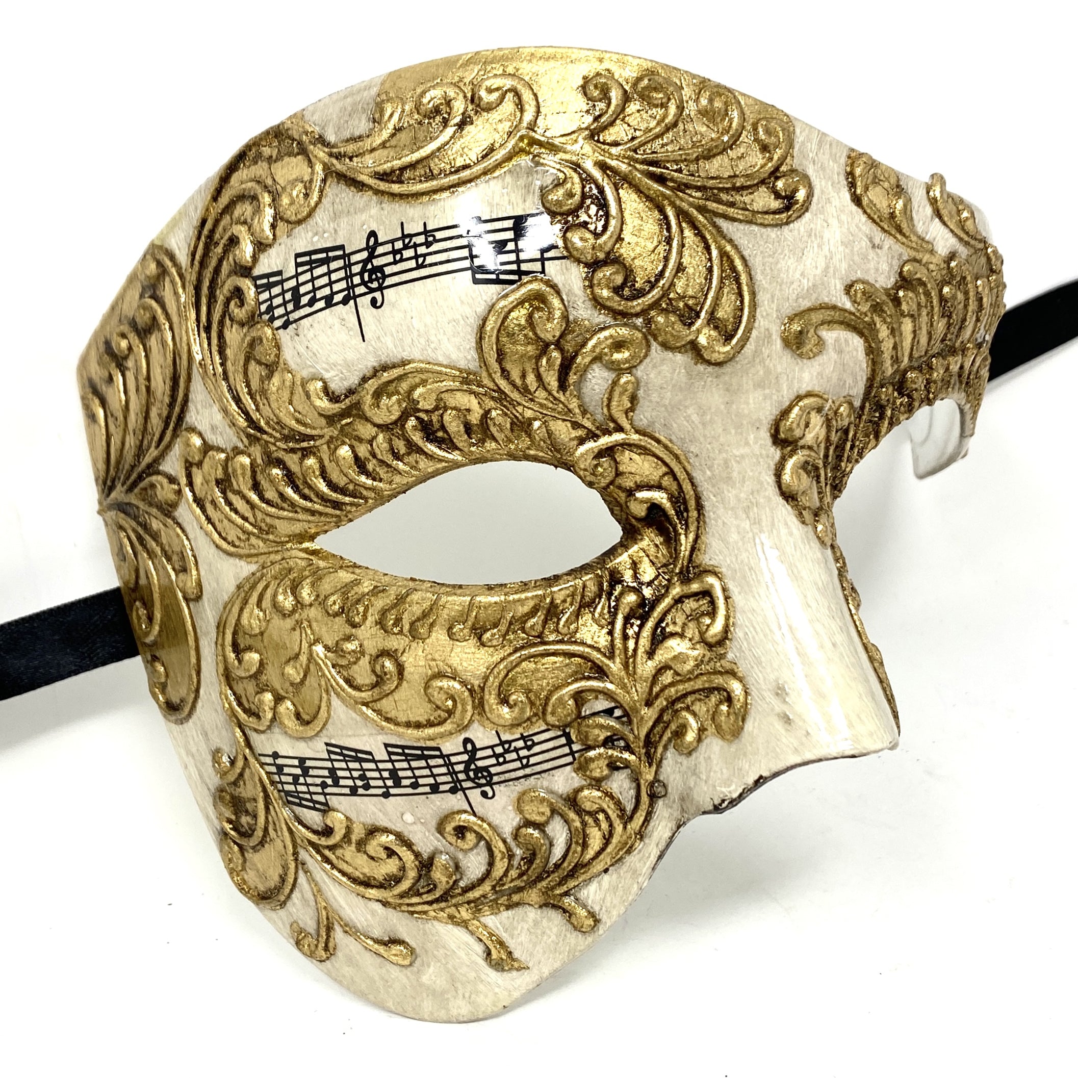 Half Face Masquerade Mask Phantom of The Opera