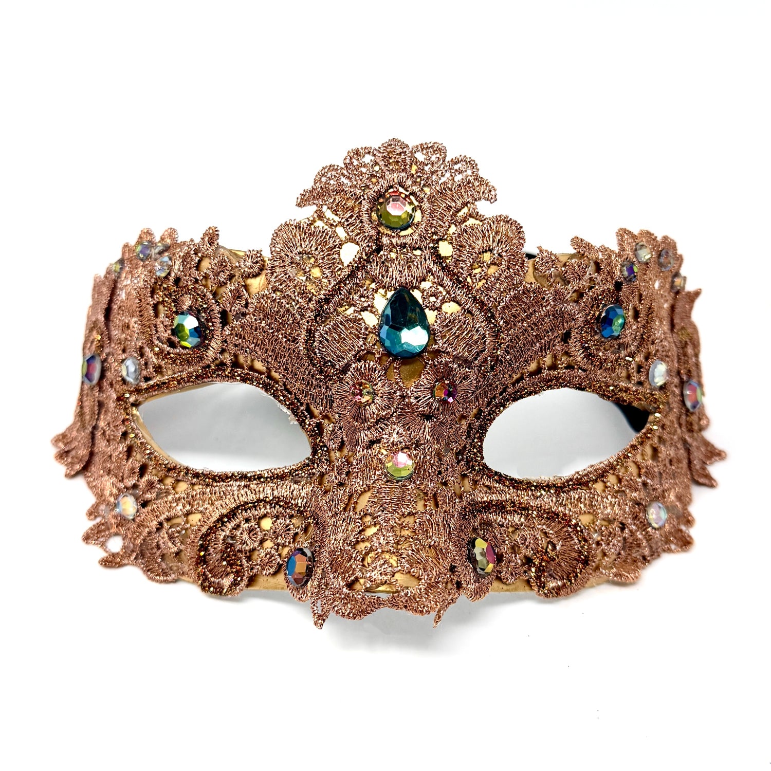 Women Lace Rhinestone Venetian Masquerade Party Mask Halloween Mardi Gras Cosplay Costume Masks