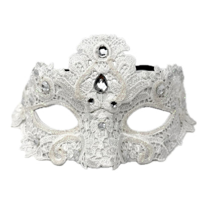 Women Lace Rhinestone Venetian Masquerade Party Mask Halloween Mardi Gras Cosplay Costume Masks