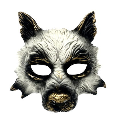 Wolf Mask Steampunk Style Scary Devil Wolf Animal Masquerade Halloween Christmas Costume Cosplay Party Mask