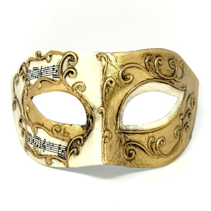 Men Classic gold Masquerade party eye mask