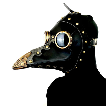 Steampunk Plague Doctor Mask, Long Nose Bird Beek Mask For Halloween Costume Cosplay party