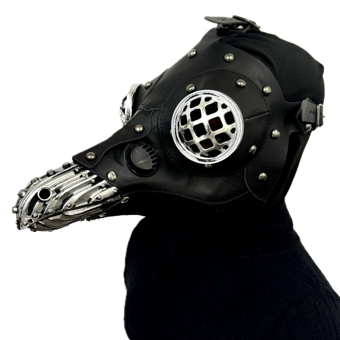 Steampunk Plague Doctor Costume Mask, Long Nose Masquerade Party Halloween Masks