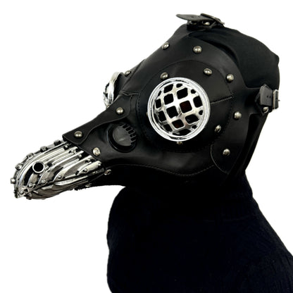 Steampunk Plague Doctor Costume Mask, Long Nose Masquerade Party Halloween Masks