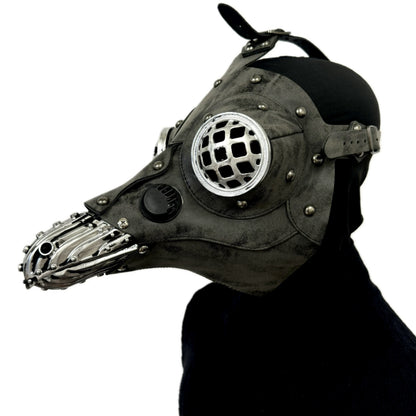 Steampunk Plague Doctor Costume Mask, Long Nose Masquerade Party Halloween Masks