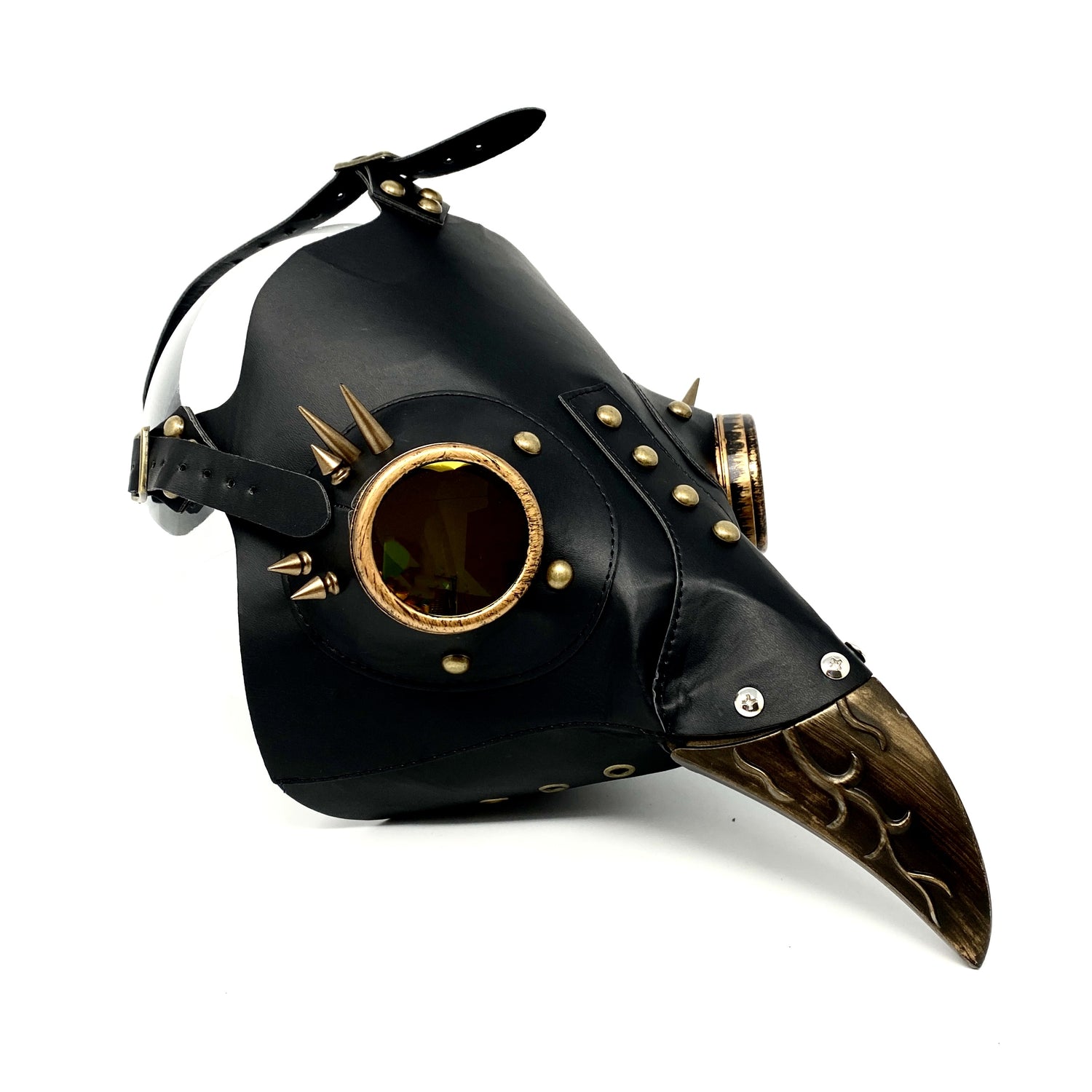 Steampunk Plague Doctor Mask, Long Nose Bird Beek Mask For Halloween Costume Cosplay party
