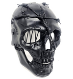 Black Steampunk Skeleton Mask