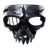 Steampunk Skull Mask, Metallic Scary Horror Skeleton Skull Mask for Halloween Costume Cosplay Party