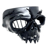 Steampunk Skull Mask, Metallic Scary Horror Skeleton Skull Mask for Halloween Costume Cosplay Party