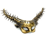 Couples Masquerade Masks, Men Women Devil Demon Goat Horn Costume Mask For Halloween Cosplay Party