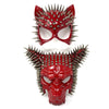 Couples Masquerade Masks, Men Women Devil Demon Goat Horn Costume Mask For Halloween Cosplay Party