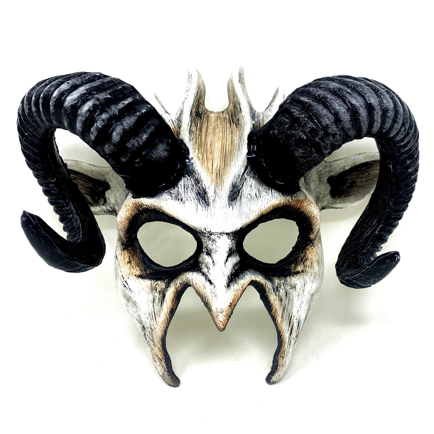 Krampus Ram Goat Masquerade Devil Horn Mask Demon Costume Masks For Halloween