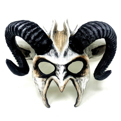 Krampus Ram Goat Masquerade Devil Horn Mask Demon Costume Masks For Halloween