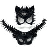 Couples Masquerade Masks, Men Women Devil Demon Goat Horn Costume Mask For Halloween Cosplay Party