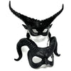 Couples Masquerade Masks, Men Women Devil Demon Goat Horn Costume Mask For Halloween Cosplay Party