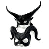 Couples Masquerade Masks, Men Women Devil Demon Goat Horn Costume Mask For Halloween Cosplay Party