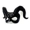 Couples Masquerade Masks, Men Women Devil Demon Goat Horn Costume Mask For Halloween Cosplay Party