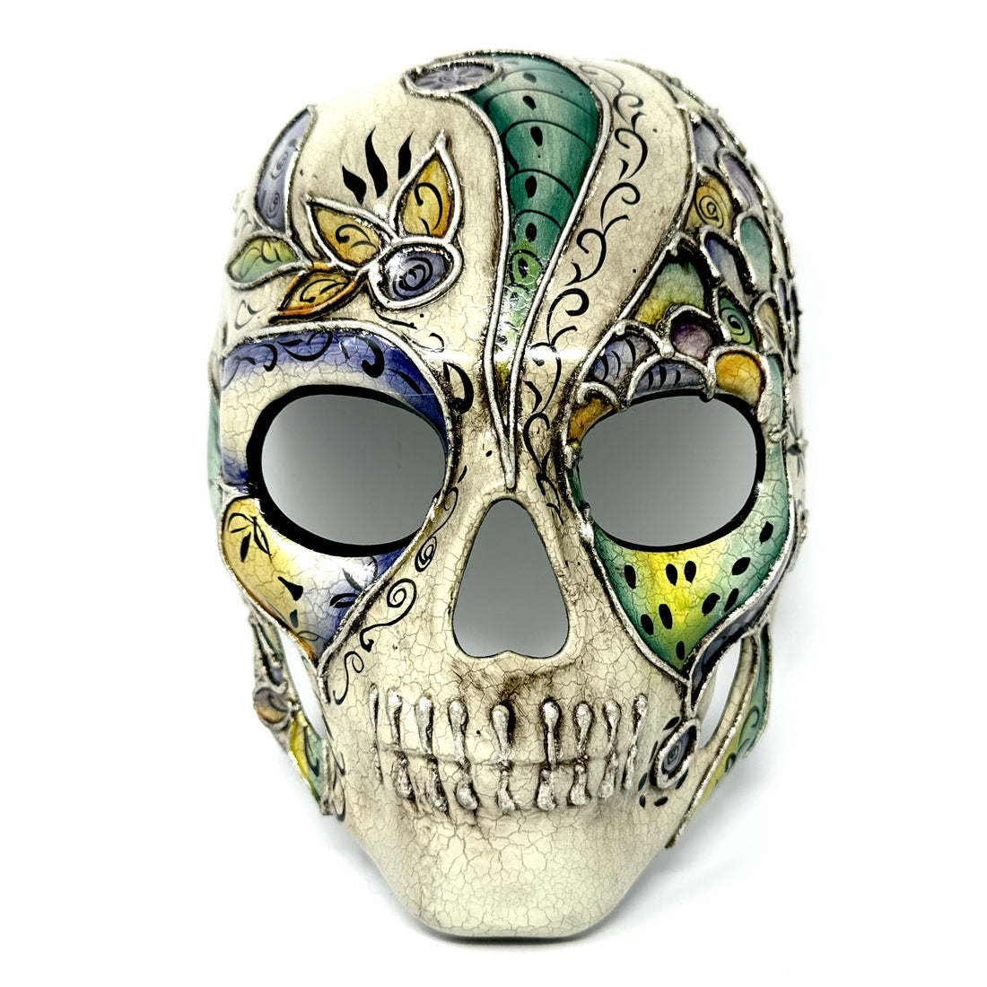 Halloween Skull Mask Scary Skeleton Costume Party Masks - Green
