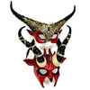 Couples Masquerade Masks, Men Women Devil Demon Goat Horn Costume Mask For Halloween Cosplay Party