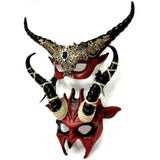 Couples Masquerade Masks, Men Women Devil Demon Goat Horn Costume Mask For Halloween Cosplay Party