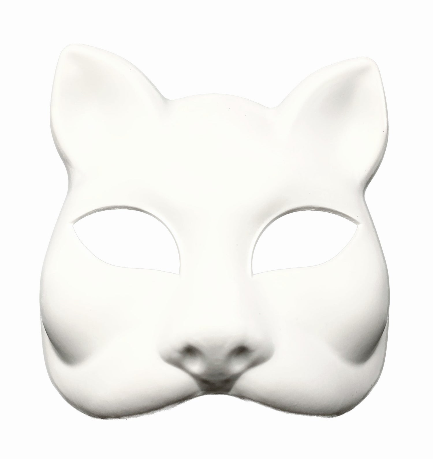 Cat Women Masquerade Party Ball Face Masks -White