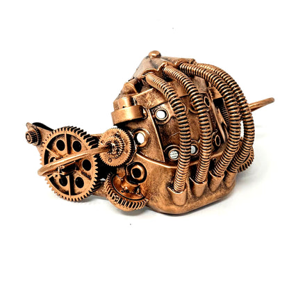 Steampunk Costume Metallic Half Face Mask Masquerade Party Masks