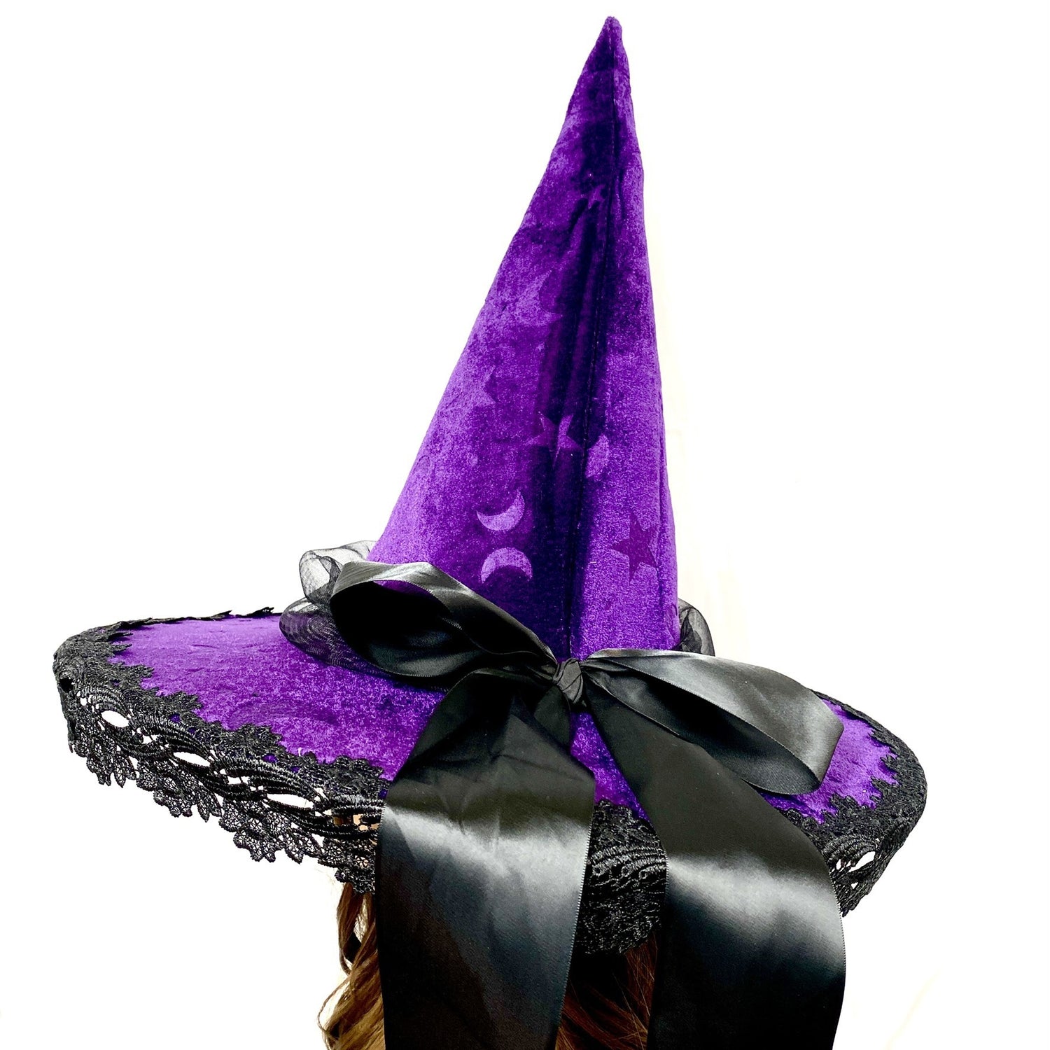 Women Costume Witch Hats for Halloween Cosplay party Hat