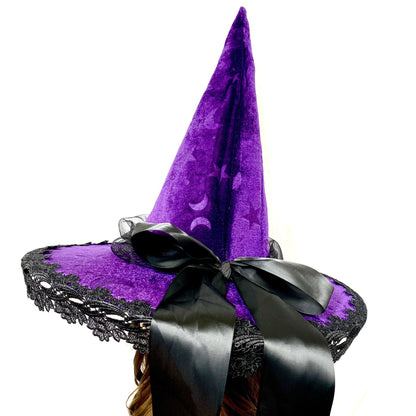 Women Costume Witch Hats for Halloween Cosplay party Hat