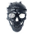 black skull devil masquerade mask for halloween