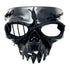 black skull masquerade mask for halloween
