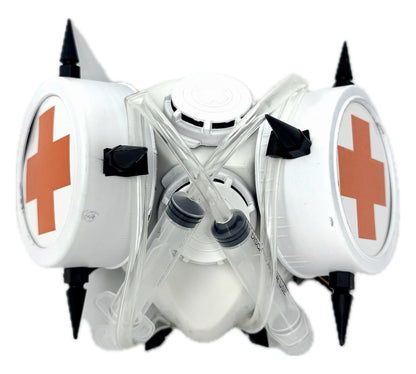 Masquerade Mask Gas Respirator Mouth Mask Scary Bloody Vampire Halloween Costume Party Masks