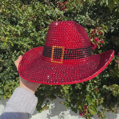 Fully Rhinestone Cowboy Hat, Diamond Bling Cowgirl Hat