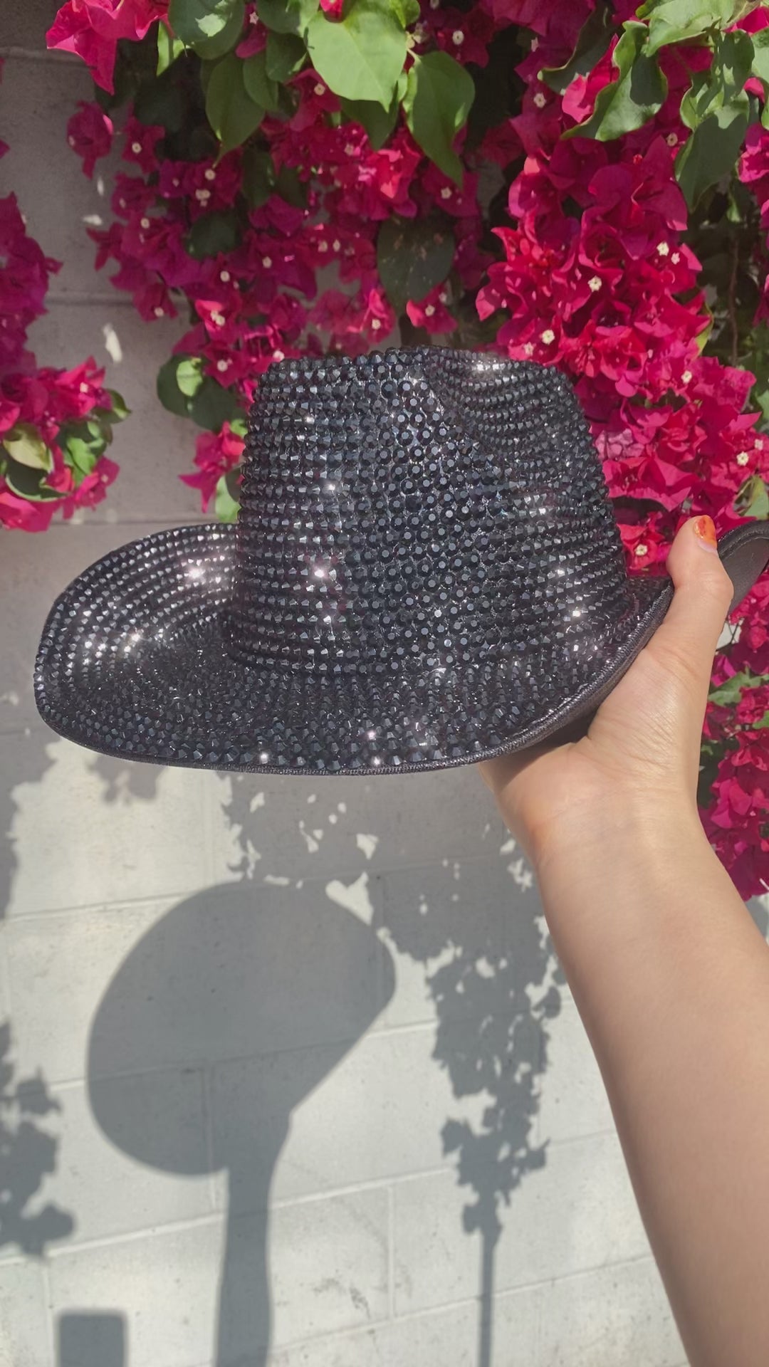 Fully Rhinestone Cowboy Hat, Diamond Bling Cowgirl Hat