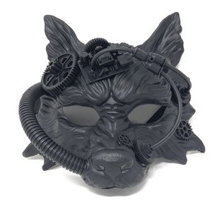 Wolf Mask Steampunk Style Scary Horror Devil Wolf Animal Masquerade Halloween Christmas Costume Cosplay Party mask
