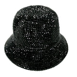 Fully Rhinestone Bucket Hat, Diamond Bucket Hat