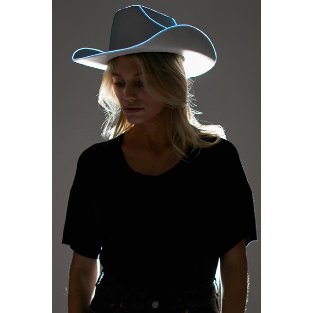 LED Light Up Hat, Adult Cowboy , Cowgirl Hat, for Halloween, Christmas, Party, EDC Cosplay costume Hats