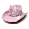 Rhinestone Cowgirl Hat, Diamond Cowgirl Hat