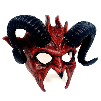 Ram Goat Masquerade Devil Horn Mask Demon Costume For Halloween