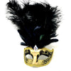 Women's Masquerade Feather Mask Venetian Halloween Wedding Mardi Gras Costumes Party Ball Prom Masks