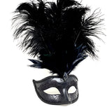 Women's Masquerade Feather Mask Venetian Halloween Wedding Mardi Gras Costumes Party Ball Prom Masks