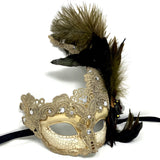 Venetian Feather Masquerade Mask